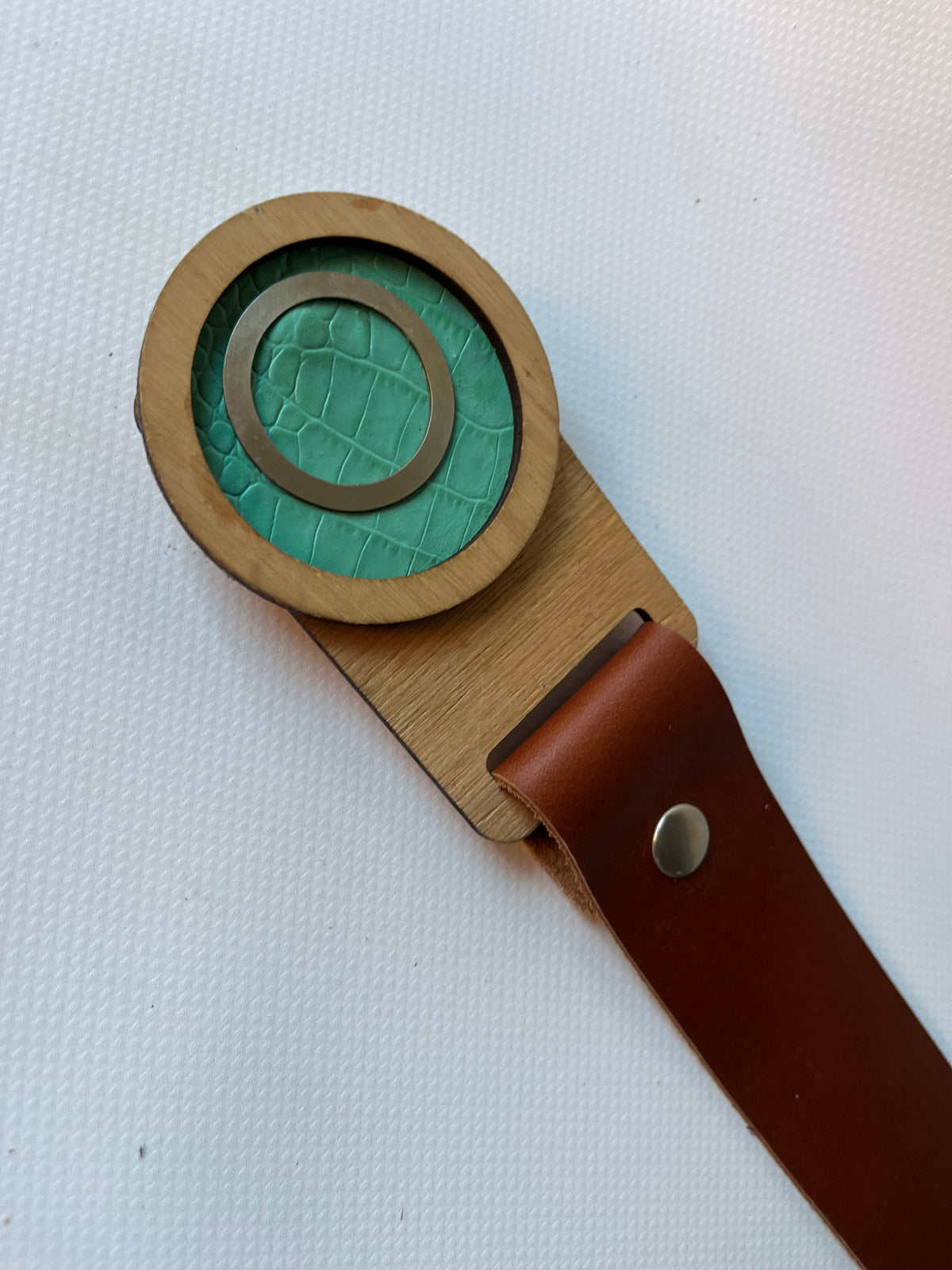 Joyería verde madera