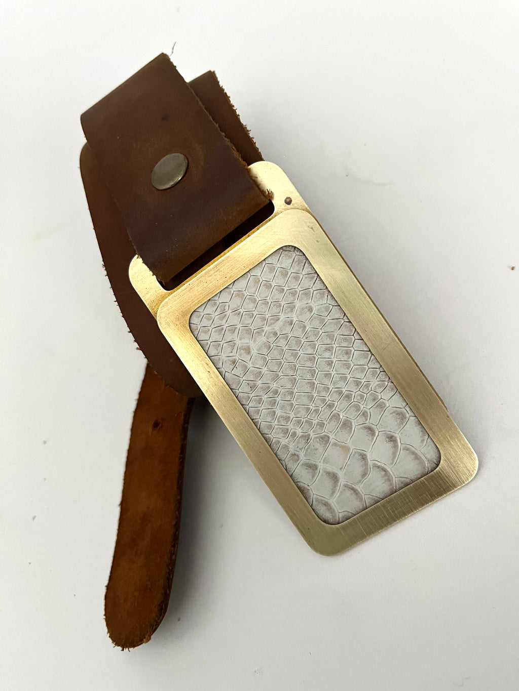 Cinturón Joyería | Marrón