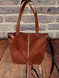 Cartera Nina en cuero legítimo.